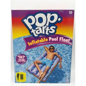 Pop-Tarts Inflatable Pool Float 57.8" X 29.9" Purple & Blue Design Ages 12+